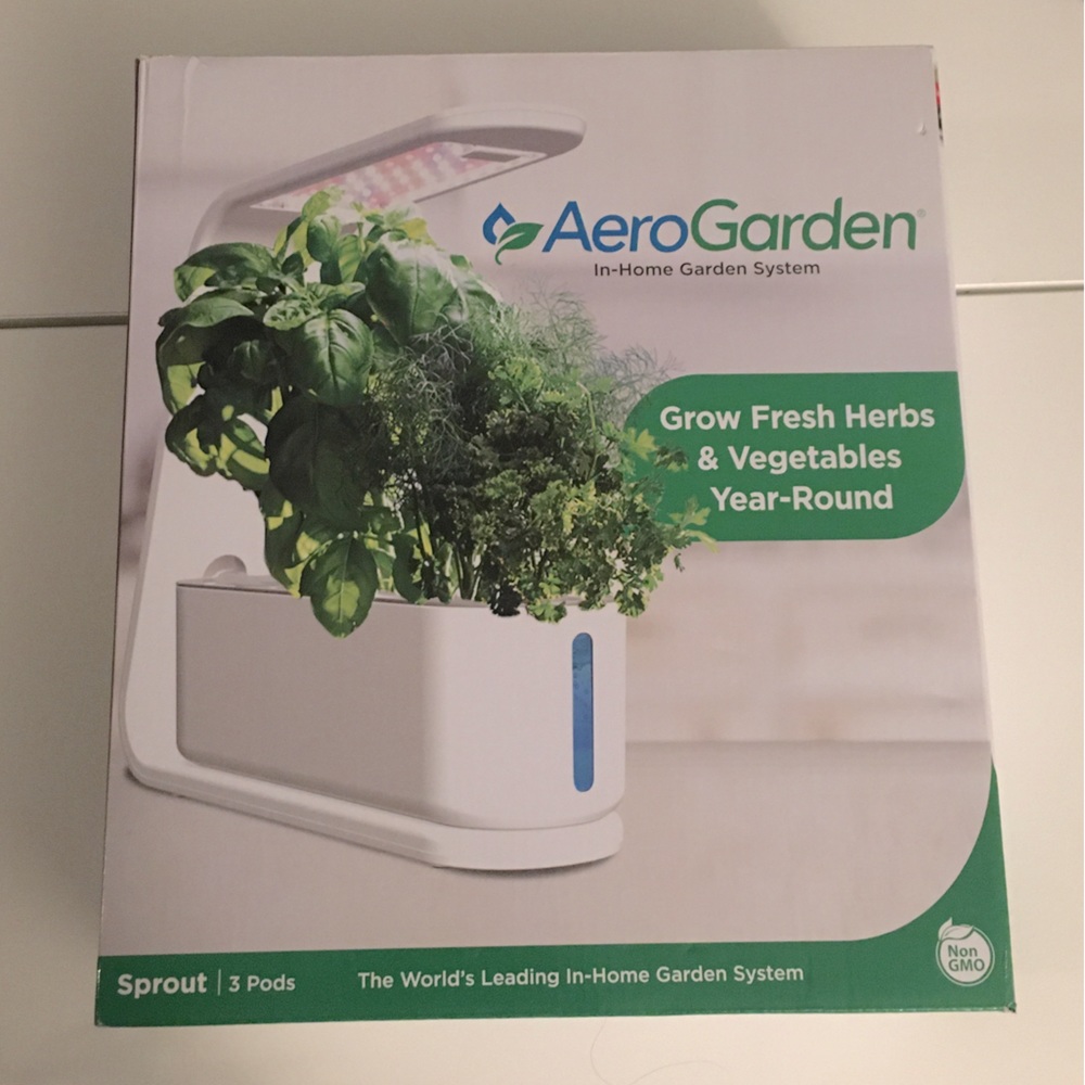 Brand New AeroGarden Sprout with Gourmet Herbs Seed Pod Kit